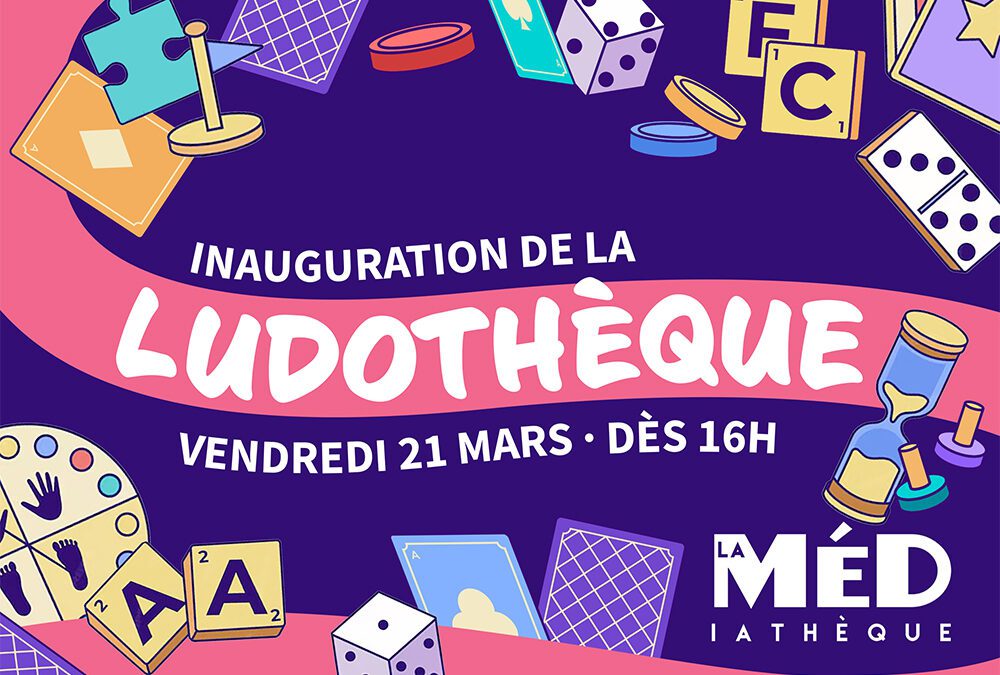 Inauguration de la Ludothèque le 21 mars 2025 !