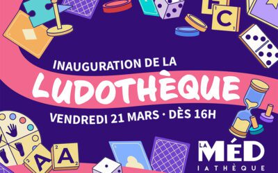 Inauguration de la Ludothèque le 21 mars 2025 !