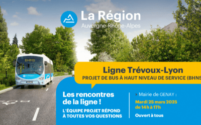 L’équipe projet de la ligne de BHNS Trévoux-Lyon vient à votre rencontre !